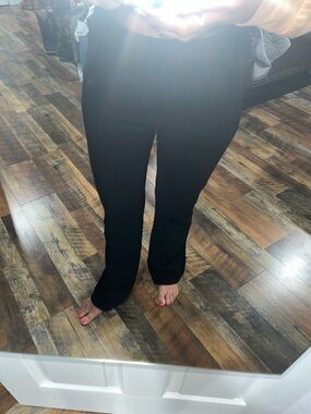 Classic Black Women's boot leg pants